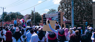 Ratusan Guru Swasta di Dompu Gelar Demonstrasi Tuntut Penyetaraan Hak PPPK